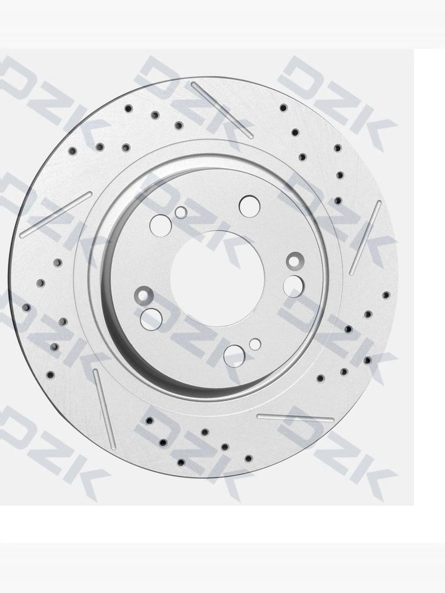 HAVAL Jolion 4x4/ 2WD 2024-/H3. Комплект задних перфорированных тормозных дисков 3502107XGW02A/3502179XGW02A - Фото 1