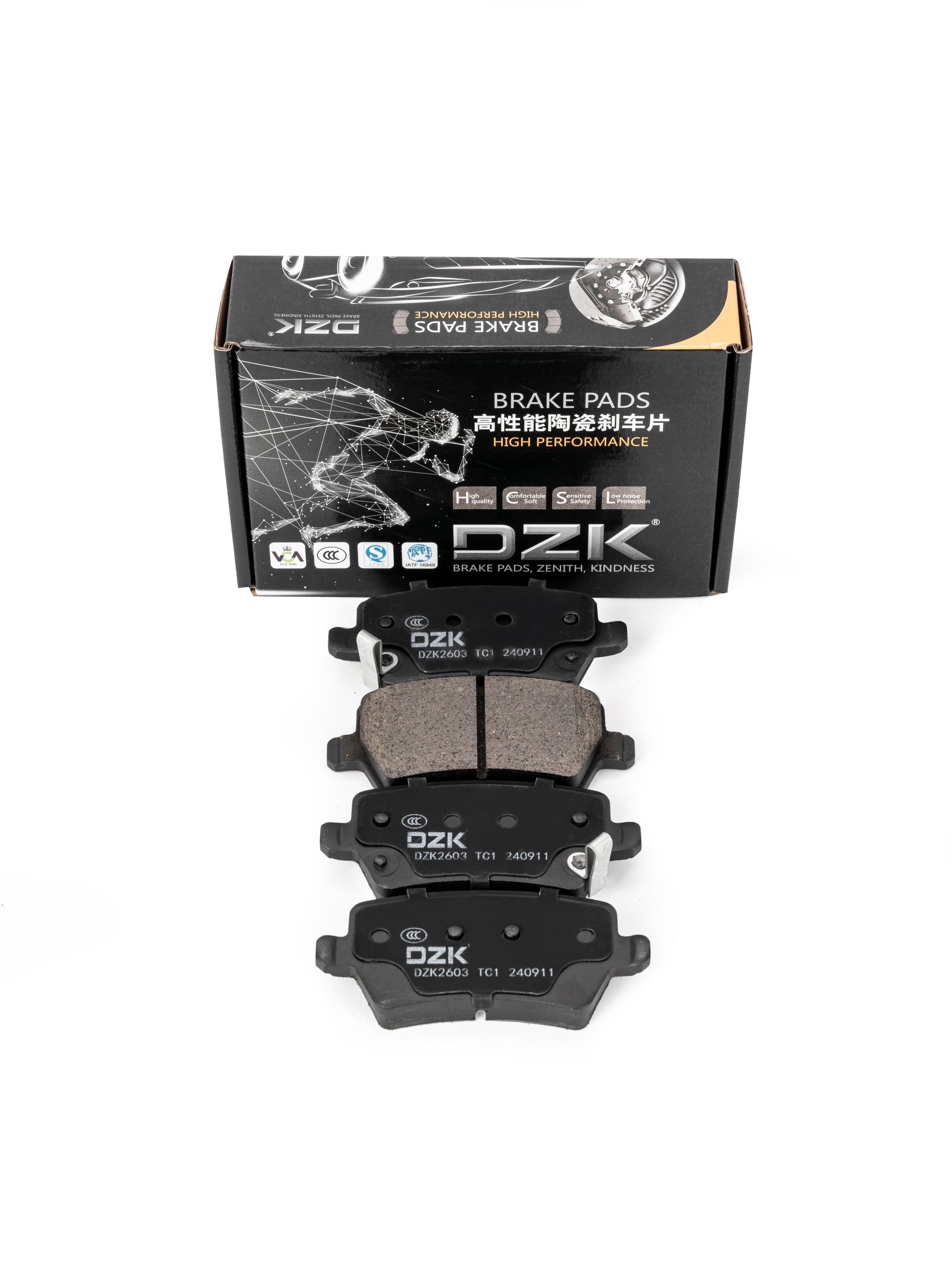 HAVAL Raptor. Задние "керамические" тормозные колодки DZK. 3502200AGW01A - Миниатюра 1